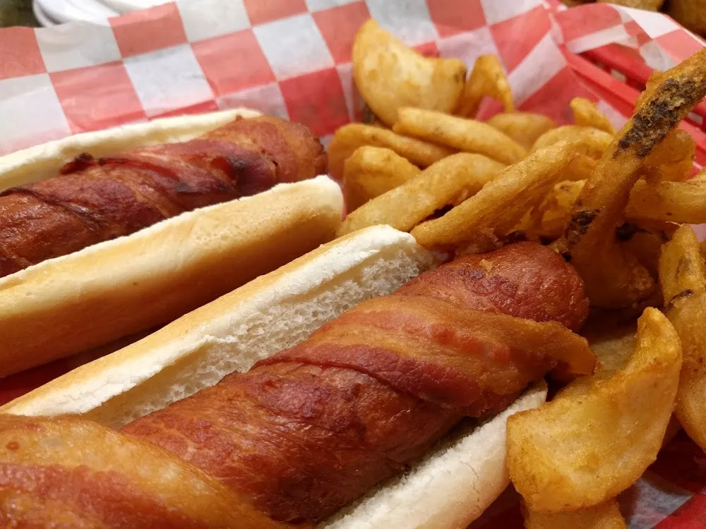 Grilled Hot Dog Topped Your Way